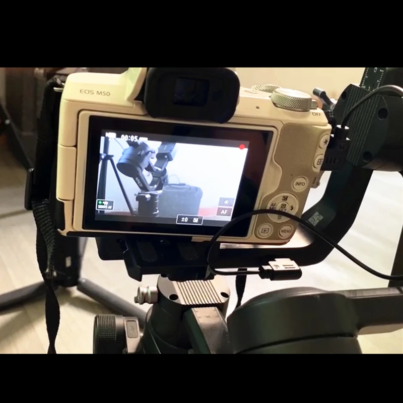 USB-C to Micro USB Remote Multi-Camera Control Cable for DJI Ronin - Technical View