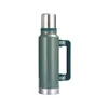 Large Capacity Fitness  1.4L Double wall Stainless  Thermos Outdoor Keep water cool and hot for 24 hours 1