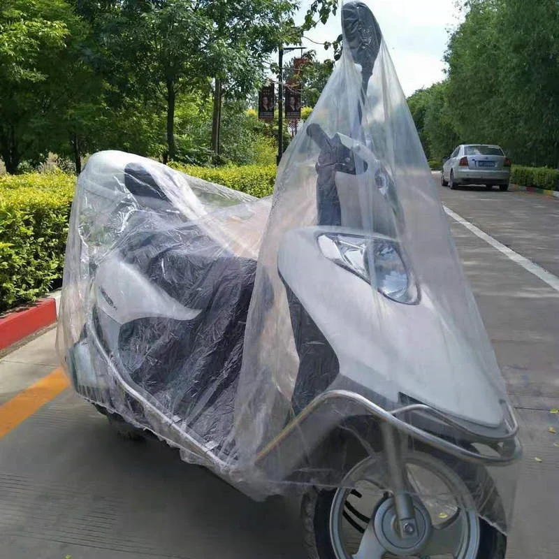 Motorcycle Cover Universal Transparent Waterproof Motor Cover Bike Dust Cover