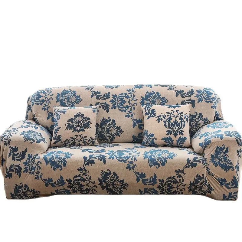 

2023 New Design Polyester Spandex Sofa Cover Modern Fashion Elastic Dustproof Universal Couch Slipcover for Living Room