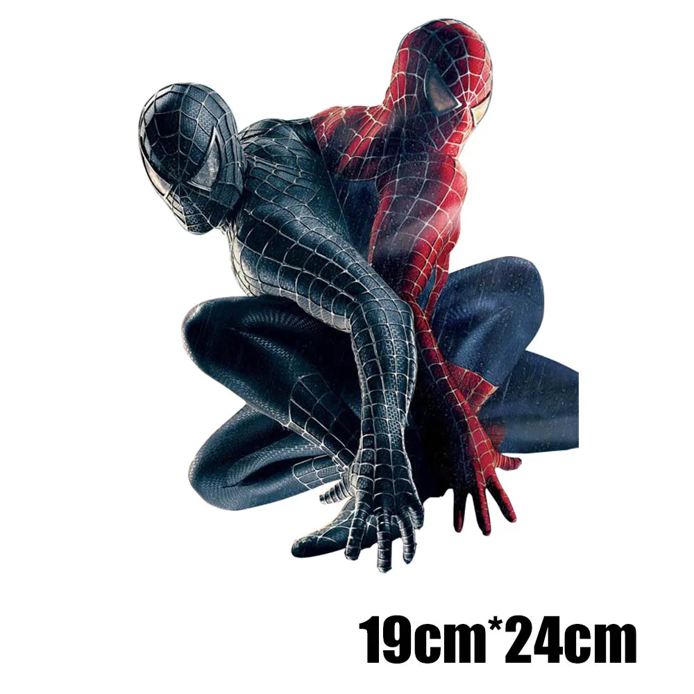 Marvel Spiderman Iron on Kids Patches for Clothing Parches Termoadesivos  Para Ropa Diy Appliques for Clothing Personalise