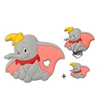 3pcs/set New Panpan Mickey Minnie Silicone Beads Teether Food-Grade Chewing Teeth Bead DIY Nipple Chain Jewelry Accessories 5