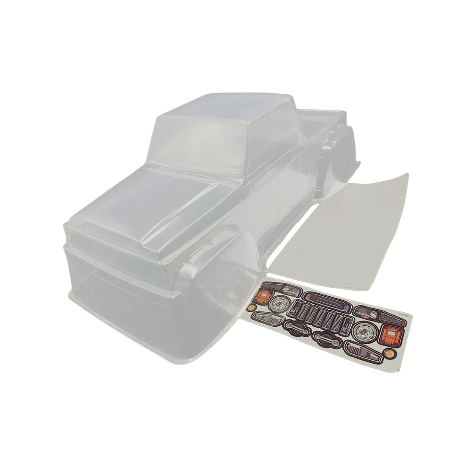 Coque Carrosserie RC Transparente 1/10 pour SCX10 D90