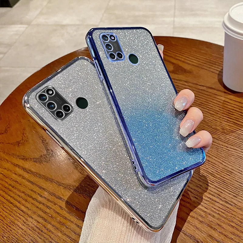 Glamorous Glitter Sequins Shockproof TPU Bumper Phone Case