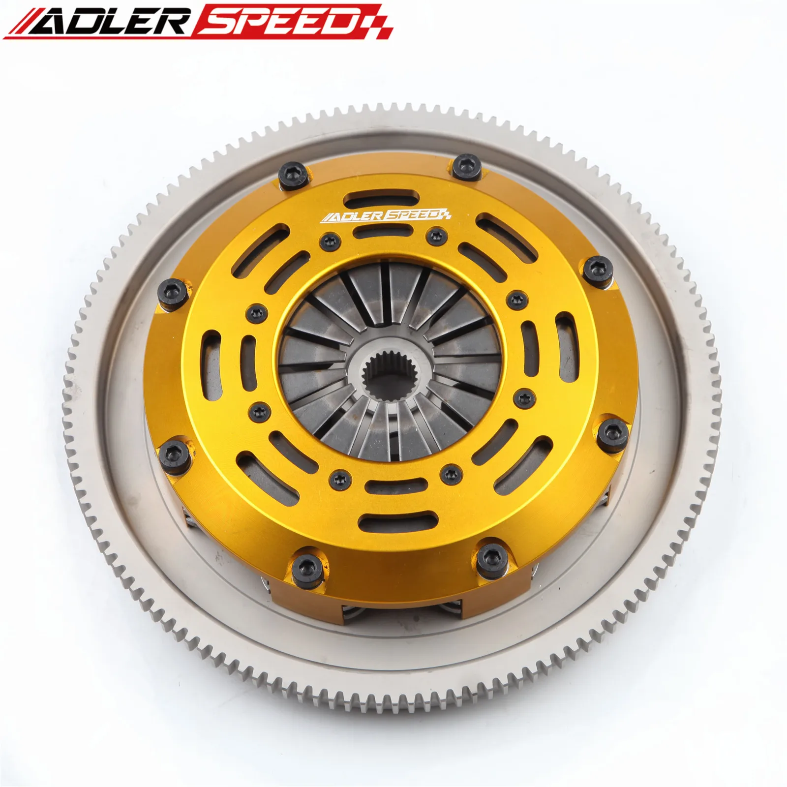 ADLERSPEED 7.25인치 (185mm) 레이싱 클러치 트윈 디스크 키트 SEAT IBIZA(6L1)1.9 TDI/CUPRA R 엔진 코드:(ASZ,BLT,BPX,BUK) 표준형