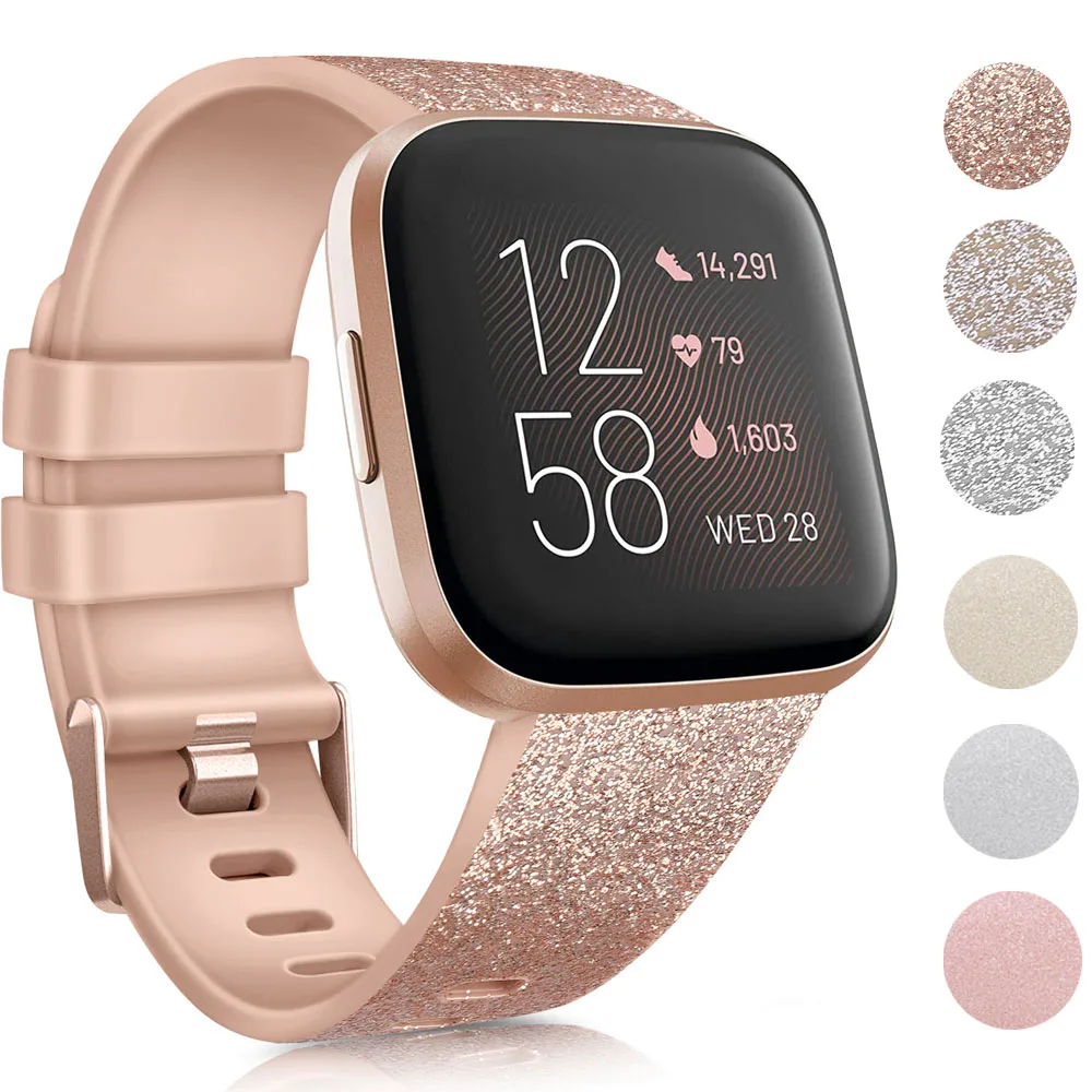 Bracelet De Rechange Pour Fitbit Versa 2 Se, En Silicone, Sport, Accessoire Pour  Montre Connectée - Bracelets - AliExpress