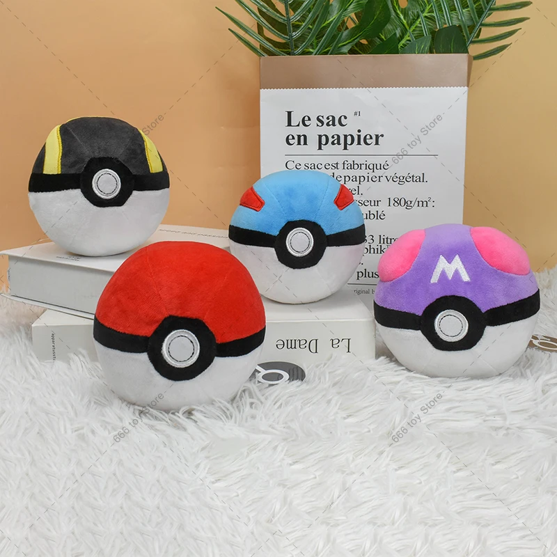 Pokemon Plush Toys Stuffed Animals Pokeball Master Ball