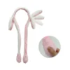 Bunny Ear Moving Headband Funny Cute Rabbit Ear Plush Headband Move Toys Kids Cosplay Party Hearwear Decorations for Women Girls 4