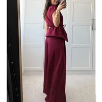 MUJER 2025 Wide Leg Pants Sets for Women 2 Pieces Sleeveless Vest Top Woman Pleated Casual Trousers Sets Two Piece Outfits Woman - Image 5