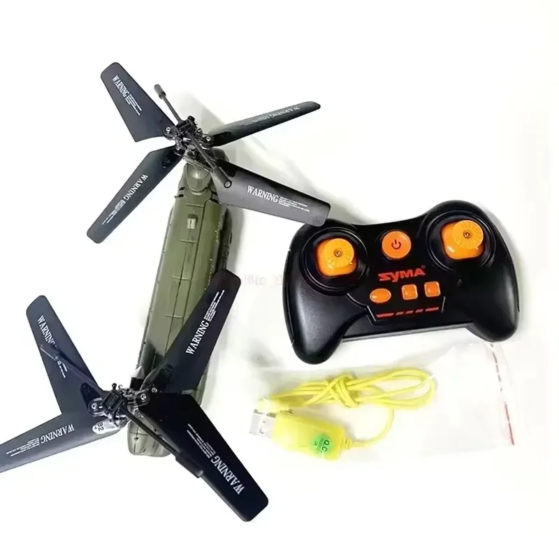 Remote Control Helicopter S026h Syma 2.4g Hz Military Transport Rc Armed Aircraft Chinook Model Children Boy Toys Birthday Gift 6