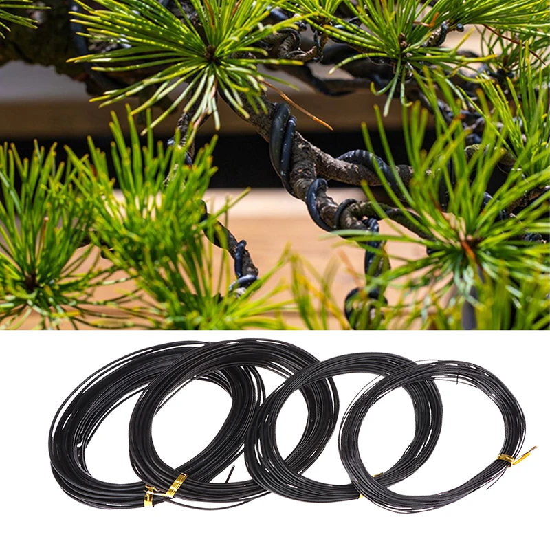 

10M Bonsai Wire Plant Support Bonsai Training Aluminum Wire For Plant Shapes Garden Accessories 4 Sizes 0.8/1.0/1.5/2.0mm New