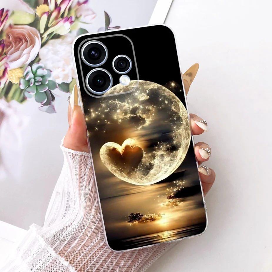 Colorful Flowers Painted Soft Slim Phone Case
