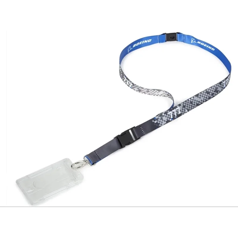 Boeing 737MAX 777 777X 787Pixel Graphic Lanyard lanyard lanyard strap