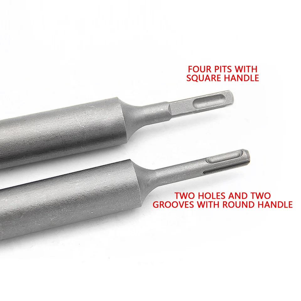 1Pc SDS Plus Grondstaaf Driver Grondpen Inzet Hamer Boor Aardingsstaaf Metalen Grondstaaf Driver Kracht
