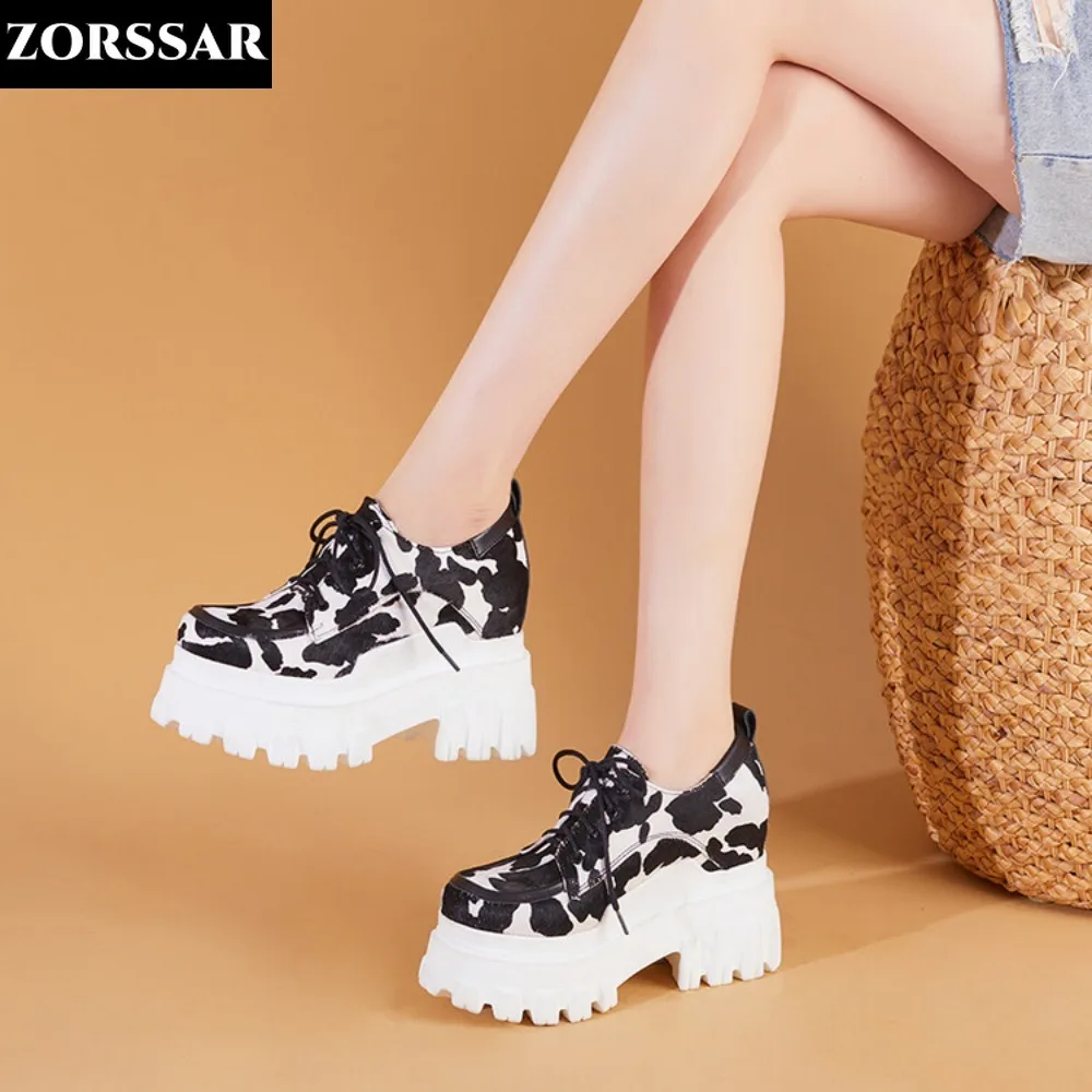 

Internal Increase Chunky Shoes Women Comfortable Platform Shoes Female Casual Vulcanized Shoes Fashion High Heel Woman Sneakers