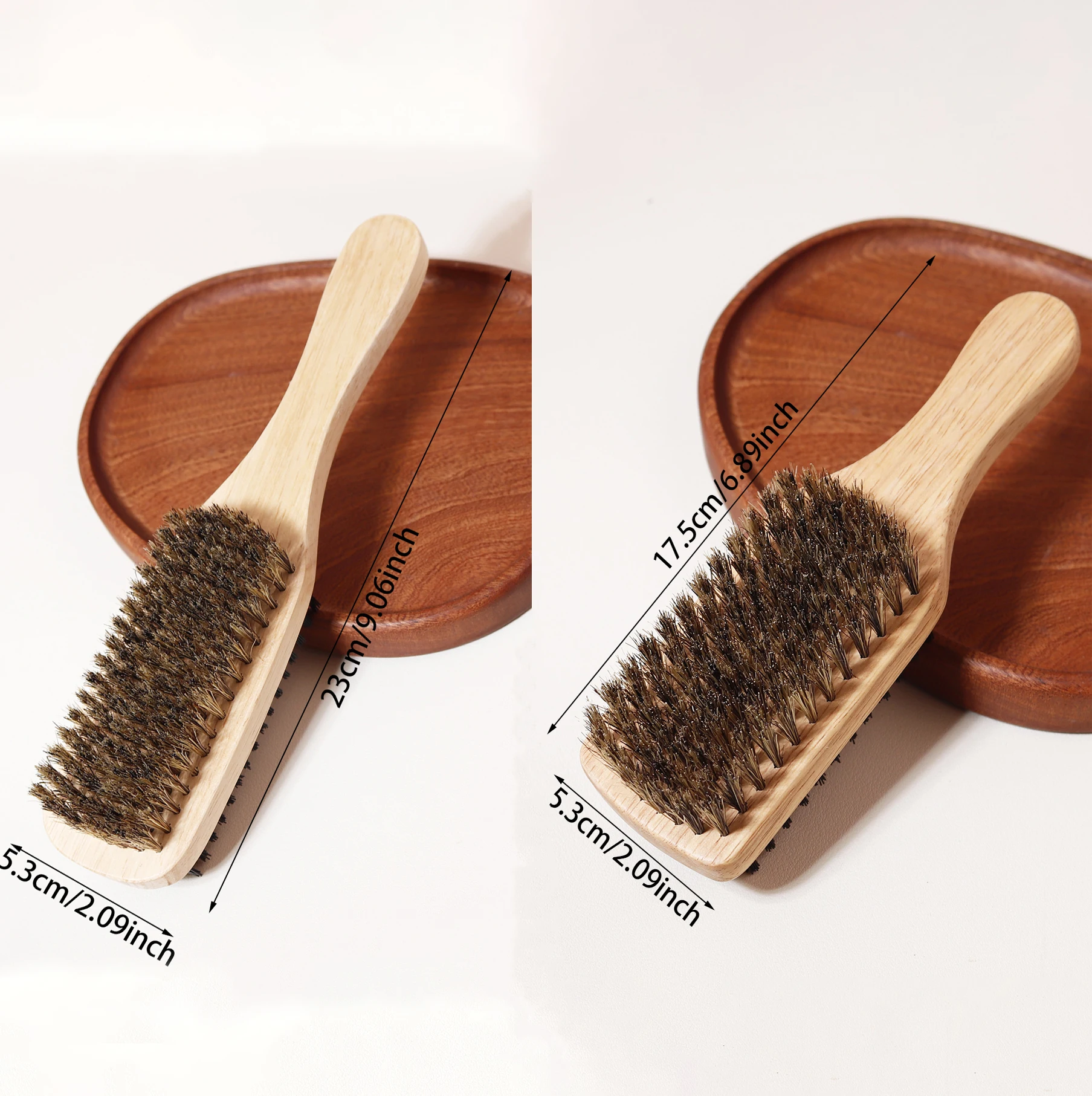 Double sided brush 1pc soft and hard finishing and smoothing hair brush hair styling brush Special for real wigs hair brush hair styling brush wig brush