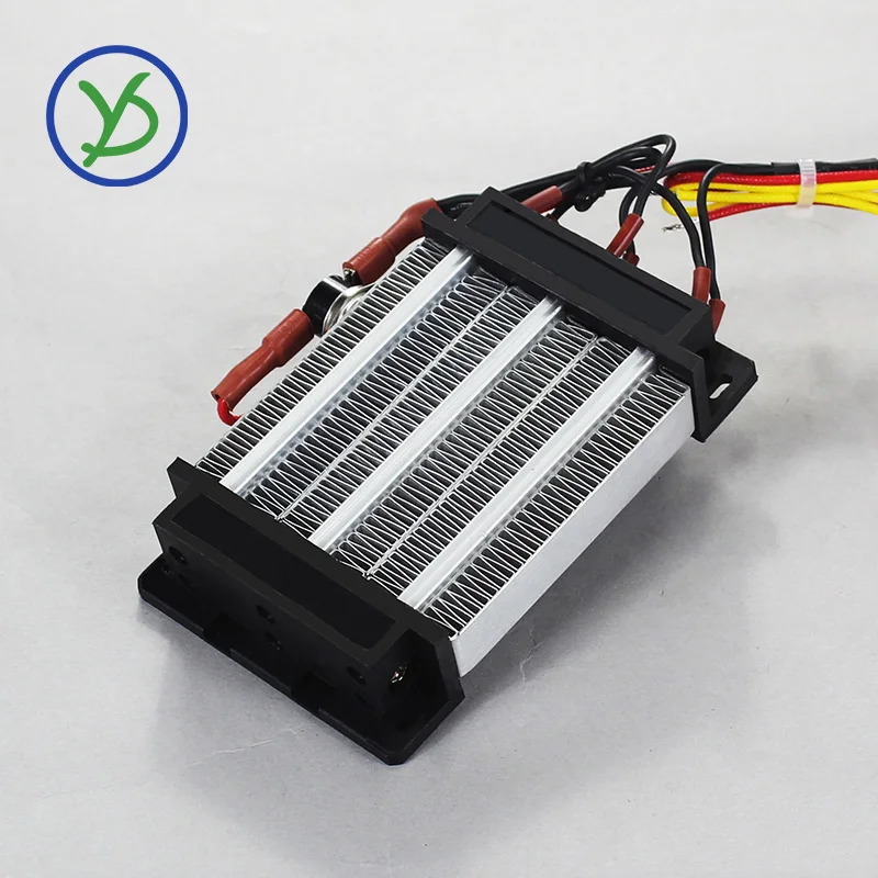 Ceramic Air Heater Electric Air Heater 220V 600W AC DC Insulated Thermostatic PTC heater ceramic air heater Insulated heating element 80A3 124*76mm