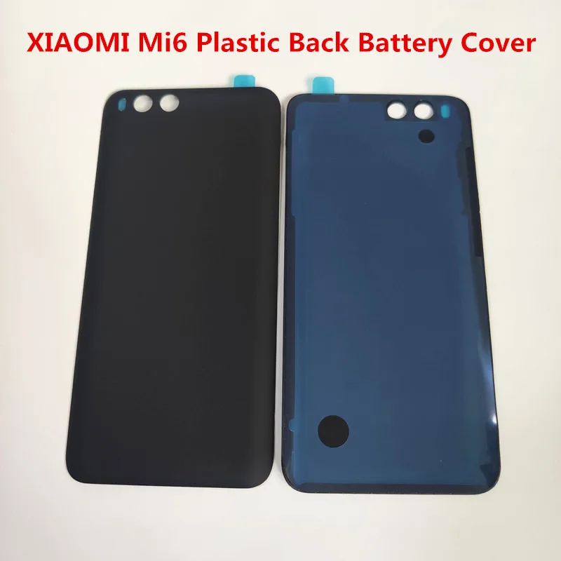 For XIAOMI Mi Mi6 Back Battery Cover Case Plastic Housing Rear