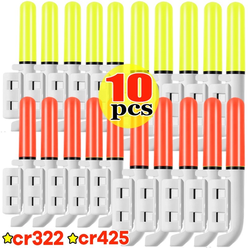 Night Fishing Electronic Rod LED Light Stick Luminous Glow Waterproof Rock Fishing Float CR322/ CR425 Battery Tackle Accessories