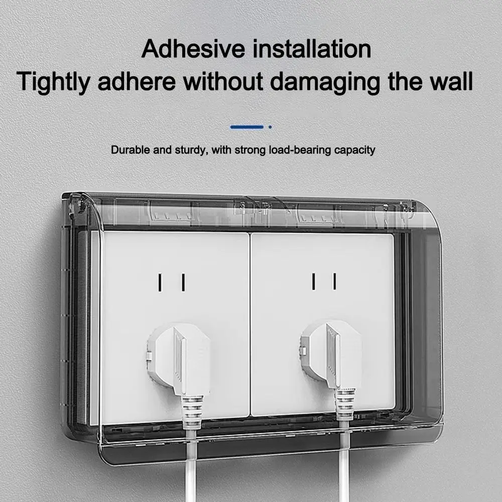 Waterproof Plastic Socket Protector Cover for Home Safety