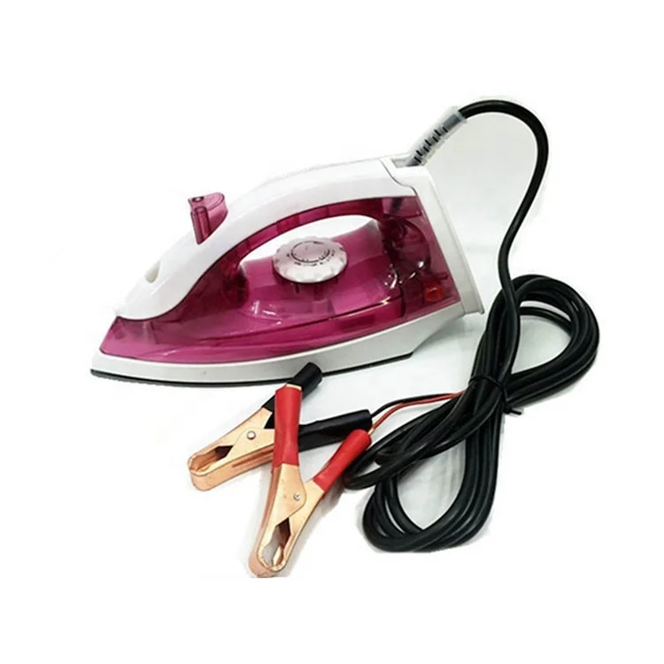 

Cheap price 12v solar electric iron DC spray iron for clothes
