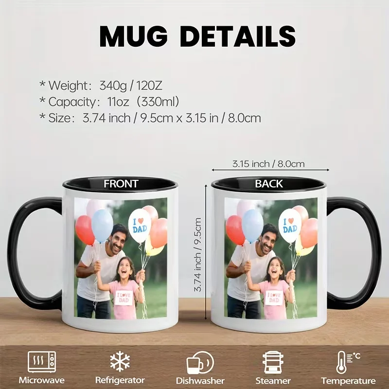 Gepersonaliseerde koffiemok met eigen tekst en fotoprint_voghion.com