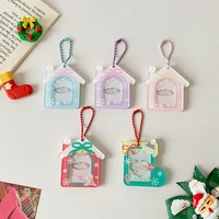 Christmas cartoon decoration small pendant keychain picture frame pendant star card brick 1