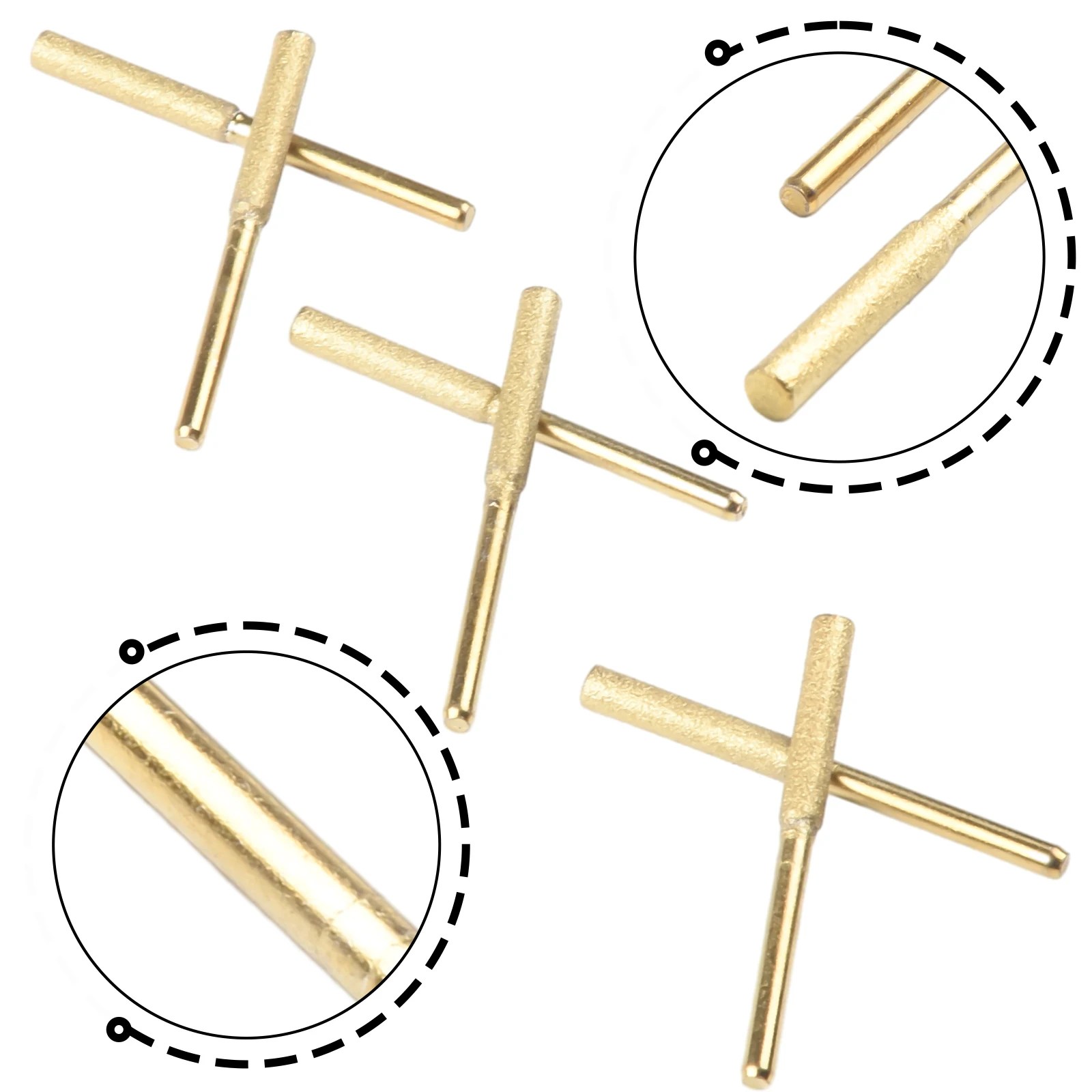 

6pcs Diamond Coated Cylindrical Burr Set 4/4.8/5.5mm Chainsaw Sharpener Stone File Chain Saw Carving Abrasive Grinding Tools