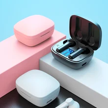 

Bluetooth Headset Sports Outdoor Bluetooth 5.0 earphone headphone LED Display with mic Charging Box 9D Waterproof Wireless