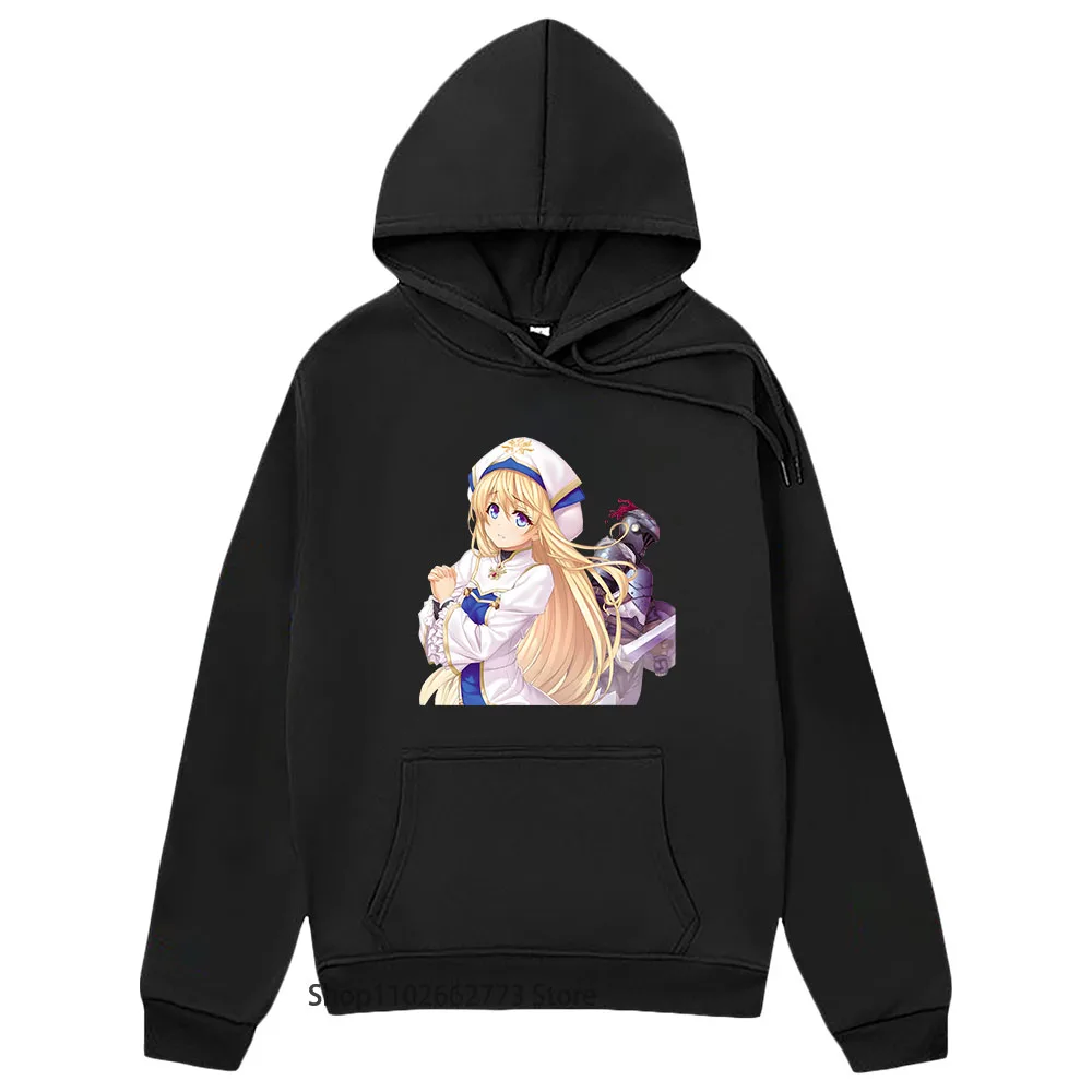 

Onna Shinkan Priestess Hoodies Goblin Slayer Sweatshirt Cartoon Anime Clothes Women Men Pullover Fleece Casual Kawaii Cute Hoody