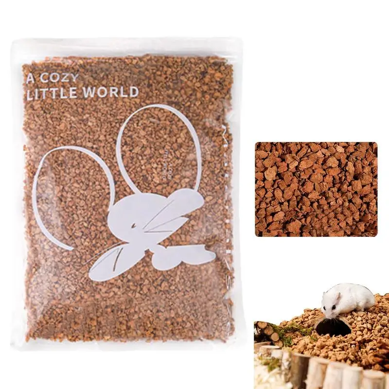 Pet Bedding For Small Animals Moisture Absorbent Odor Control Small Animals Bedding Multifunctional Habitat Decor Cage Litter