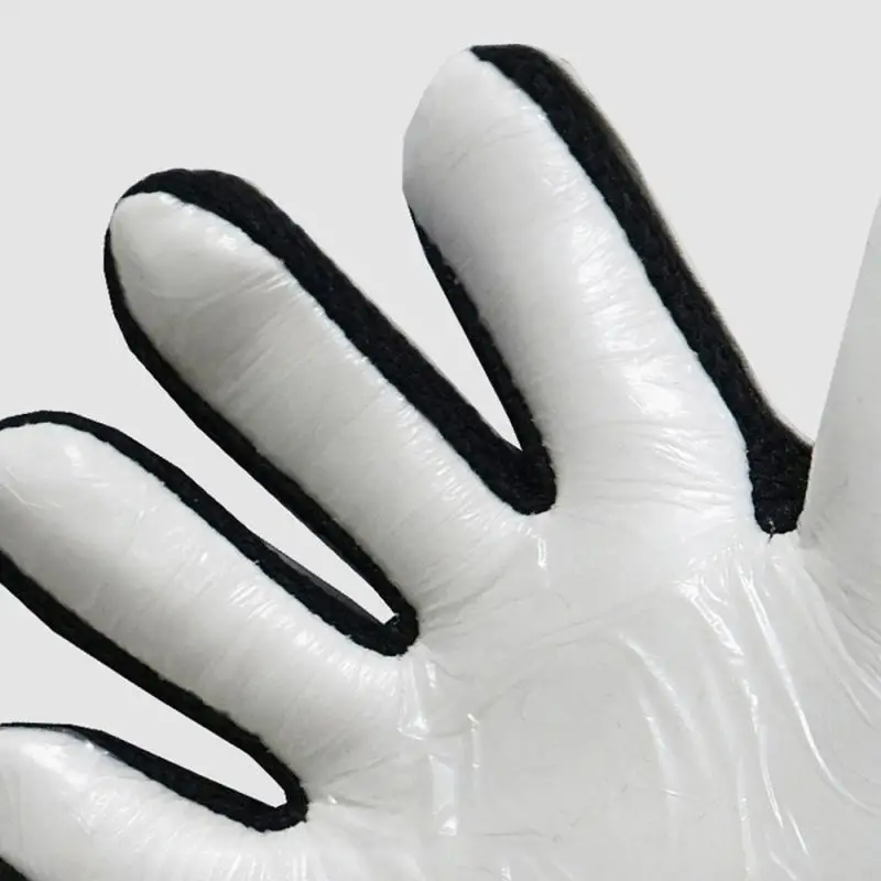 Children Soccer Goalkeeper Gloves Full Finger Anti-Collision Latex PU Goalkeeper Hand Protection Gloves Football Accessories