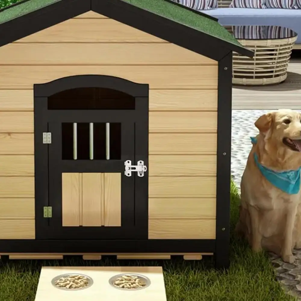 Description Picture 3 of itemStainless Steel Gate Latch Sliding Gate Lock Latch Sliding barn Door Security Hardware For Window Cabinet Home Child Safety Door