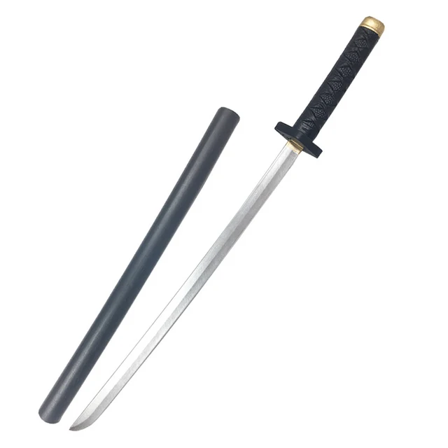 60cm Katana Sword Marvel Deadpool Samurai Ninja Swords Model Cosplay Toy Pu Anime Weapon Collection Props Toys for Children Gift 6