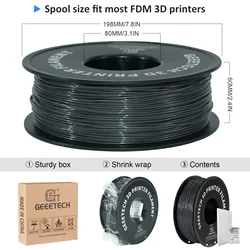 Flexible TPU 3D Printing Filament - 1KG Spool - 1.75mm Diameter - Fast International Shipping (Silver)
