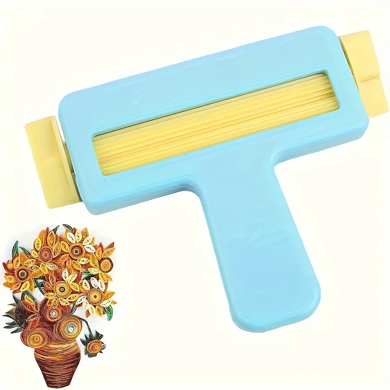 Blue roller embossing tool no-charge wave styling paper crimper handmade paper creasing and craft crimping paper embossing tool
