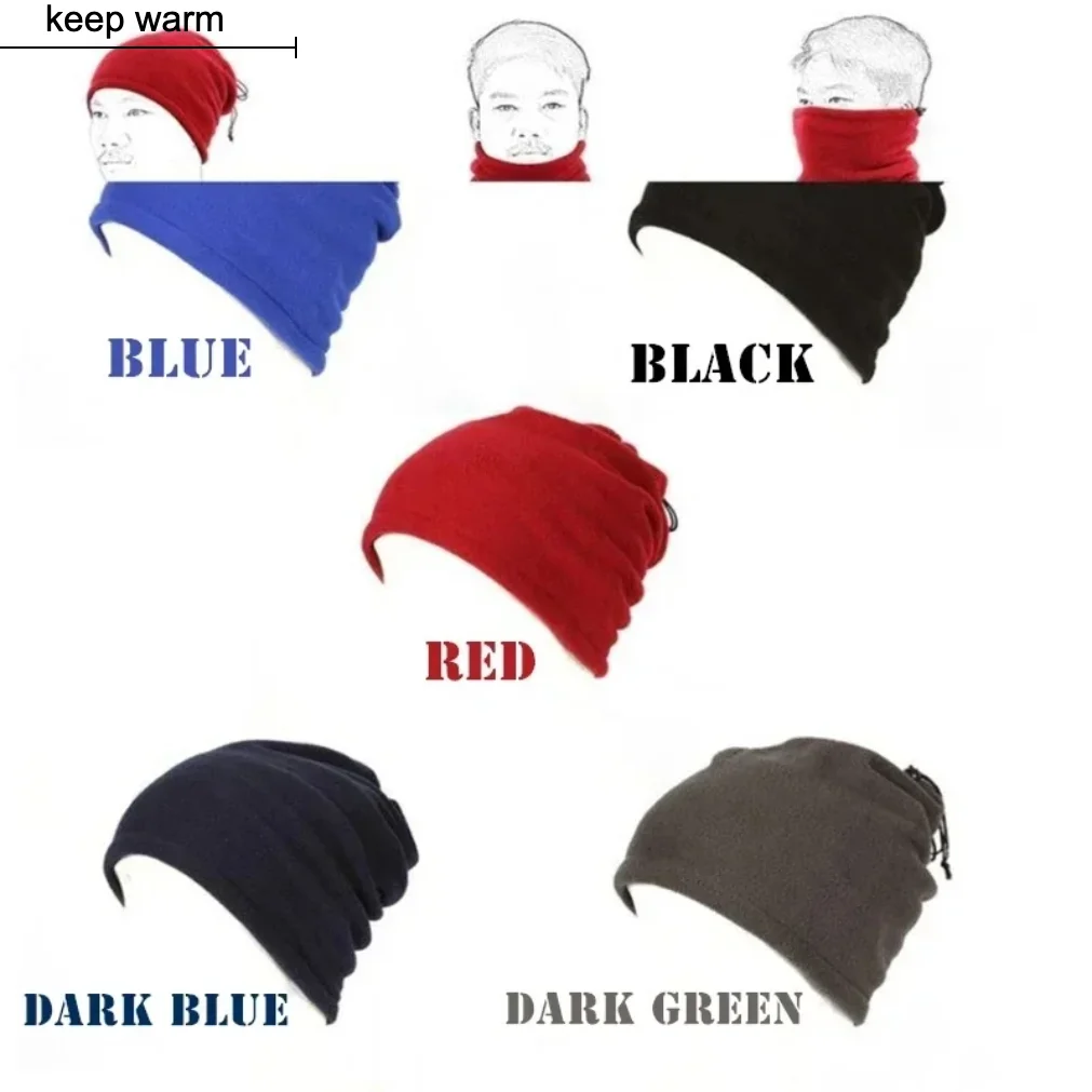 Polar Fleece Neck Tube Ear Warmer FishinPolar Fleece Neck Tube Ear Warmer – Thermal Sport Scarf Face Mask for Fishing, Skating, Running, Camping & Hikingg Skating Running Sport Scarf Face Mask Camping Hiking 4