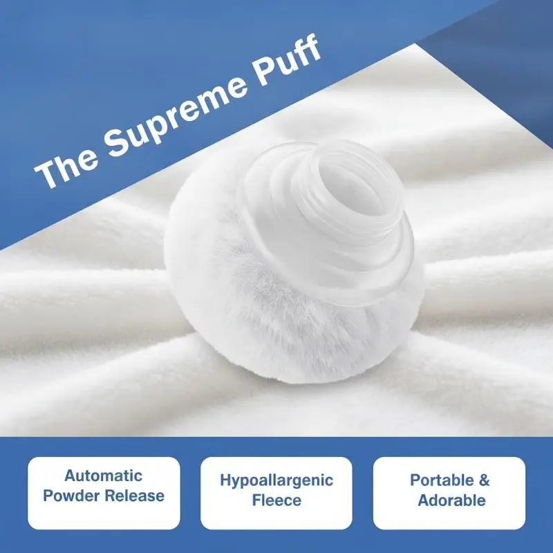 Spugnetta Morbida per Bambini con Custodia Impermeabile, Spugna Cosmetica Delicata sulla Pelle per la Cura del Viso e del Corpo dei Bambini - immagine 4