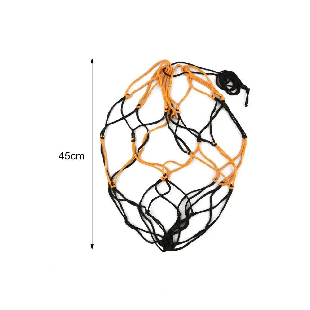 Ball Net Bag Practical Washable Drawstring Polypropylene Ball Carrying Bag Sports Equipment for Soccer