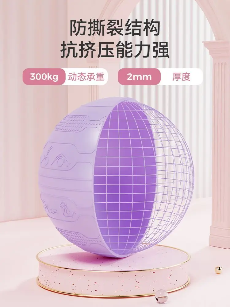 65Cm yoga ball midwifery explosion-proof beginner sensory integration balance ball women slimming weight loss fitness