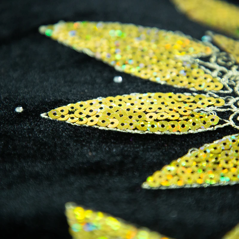 Kalume African Tulle Lace Fabric Sequins 2025 Nigerian Tulle Velvet Lace Fabric Tissue Fabric for Party Sew Cloth F3576