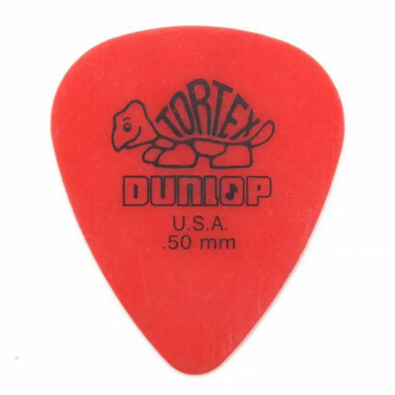 Dunlop-púas de guitarra eléctrica, accesorios de 6 tipos de espesor, 10 piezas