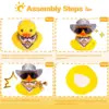Ducks for Cars - Rubber Duck for Dashboard of Car, Yellow Duck Car Dashboard Decorations, Squeak Ducks Car Ornaments Car Décor 3