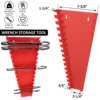 2Pcs Wrench Organizer Wrench Storage Rack Plastic Spanner Tools Holders Wrench Holder Wrenches Keeper for 5mm to 27mm Wrench 6