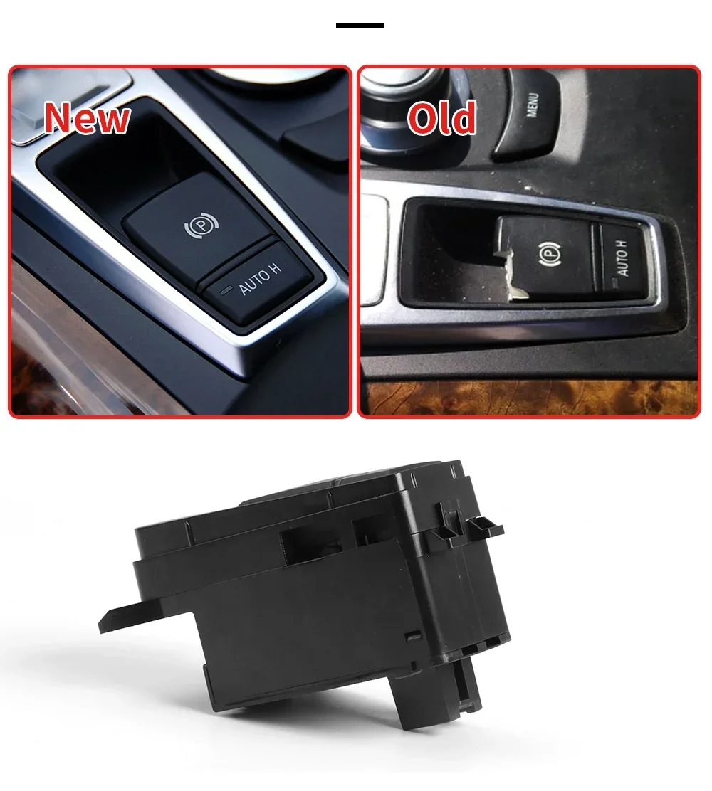 Auto Handbremse Baugruppe Fests tell bremse p Knopf Auto h Steuersc halter Abdeckung Ersatz für BMW x5 x6 e70 e71 e72 – Detail 5