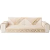 Chenille Jacquard Fabric Sofa Cover Leather Sofa Slipcover European Style Couch Cover Custom Anti-slip 2/3/4 Seat Sofa Towel 6