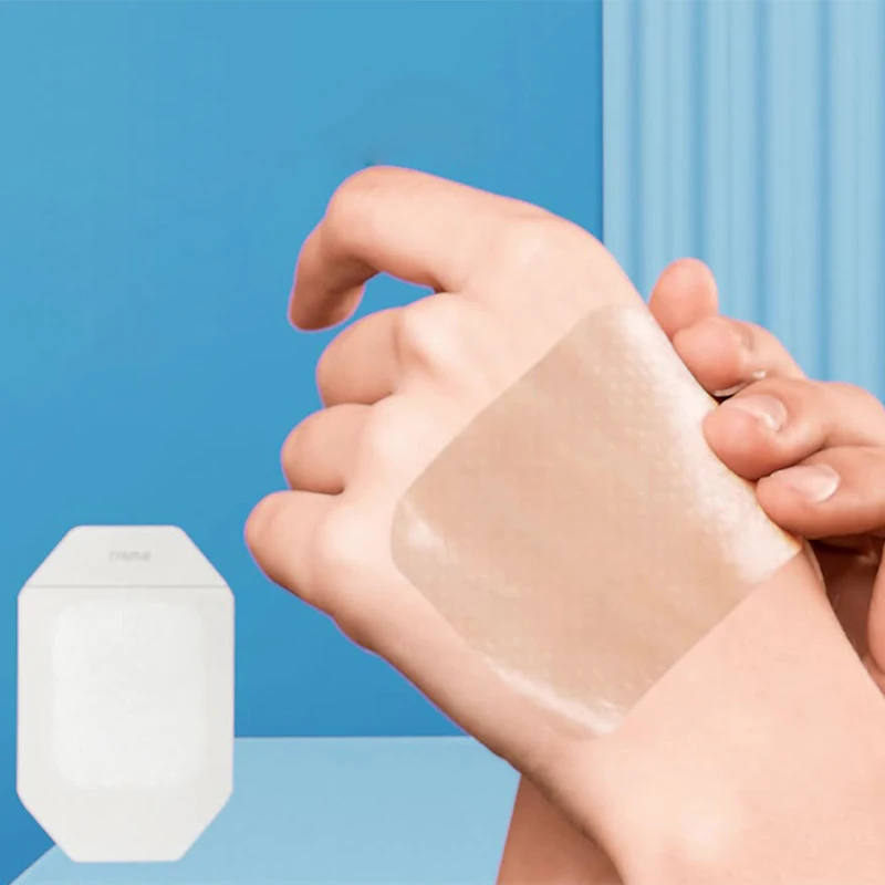 1/5Pcs Medical Waterproof Wound Dressing PU Film Breathable Sterile Cannula Infusion Indwelling Needle Fixation Sticker