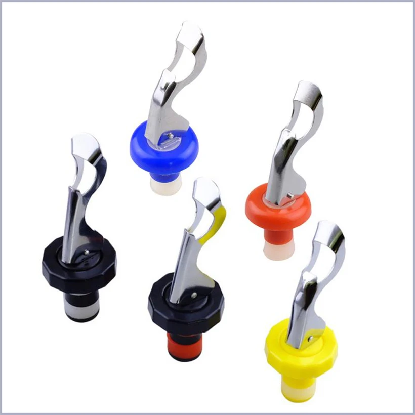 Stainless Champagne Stopper Wine Stopper Sparkling Wine Bottle Plug Cap Sealer Convenient For Bottle Bar Accessories wine stopper wine stoppers