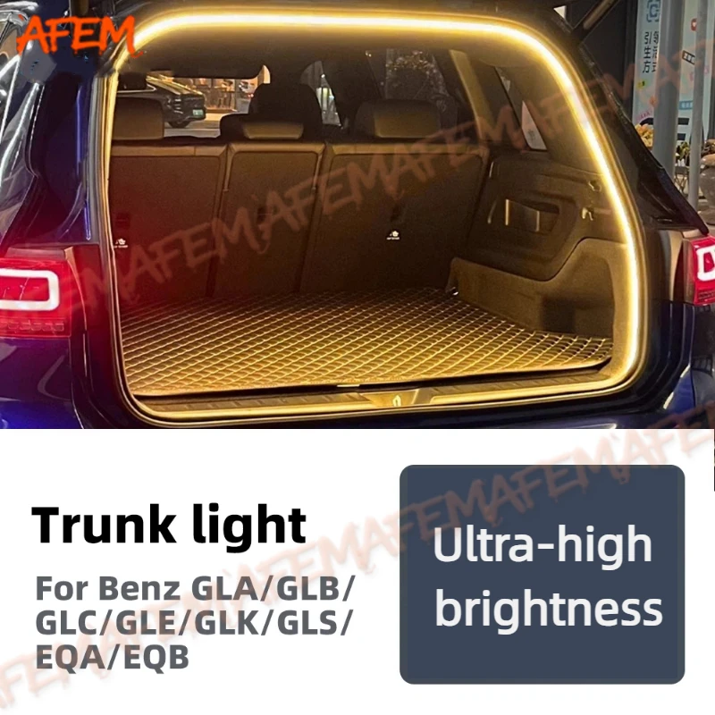 Lumière de coffre arrière pour Mercedes Benz GLA X156 H247 GLB X247 GLC X253 X254 GLE W167 EQA EQB 2022 2023 2024 2025 Accessoires