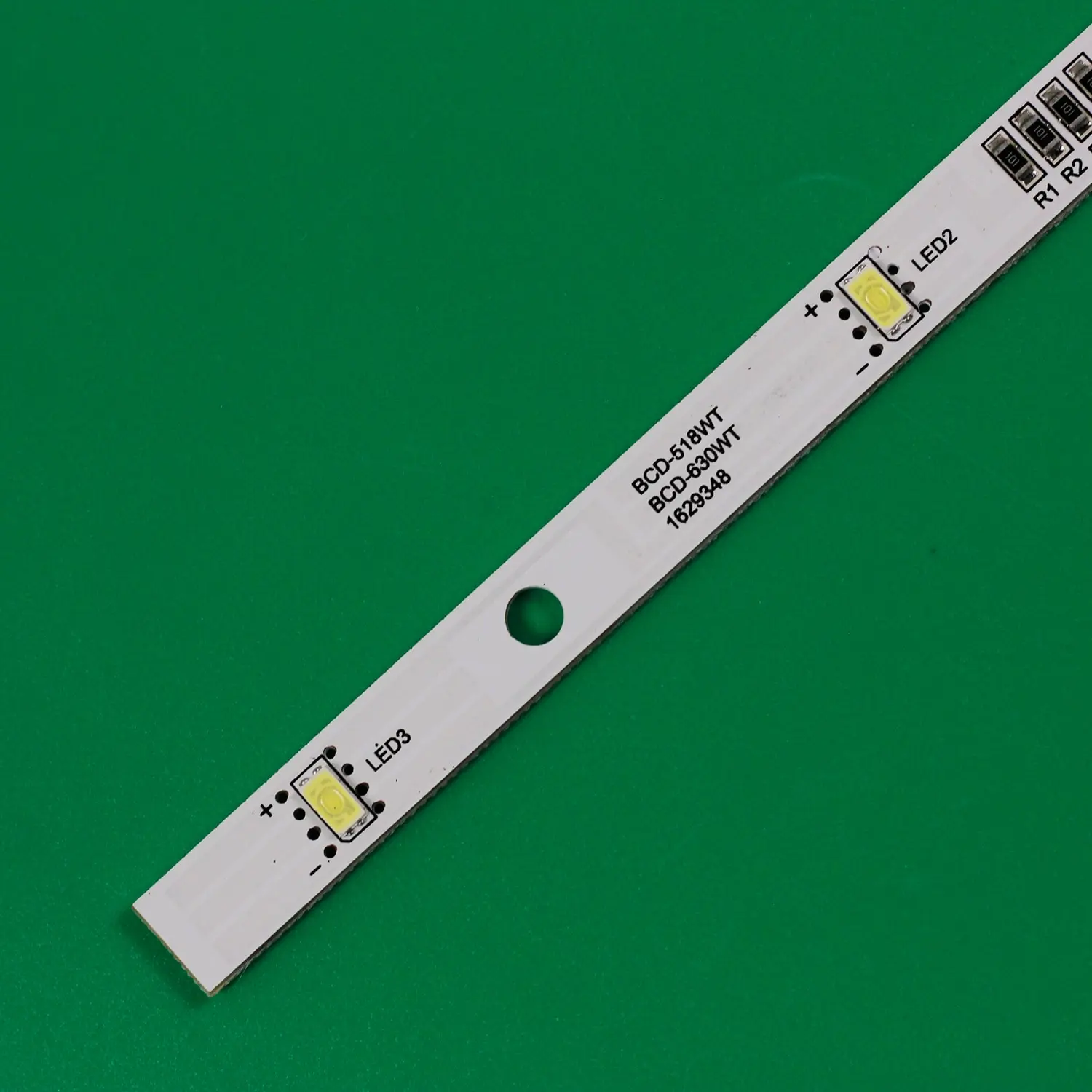 Wonvify Luce LED Per Frigorifero - Barra Illuminazione 2W DC12V, Compatibile Con Modelli MDDZ-162A, 1629348, E349766